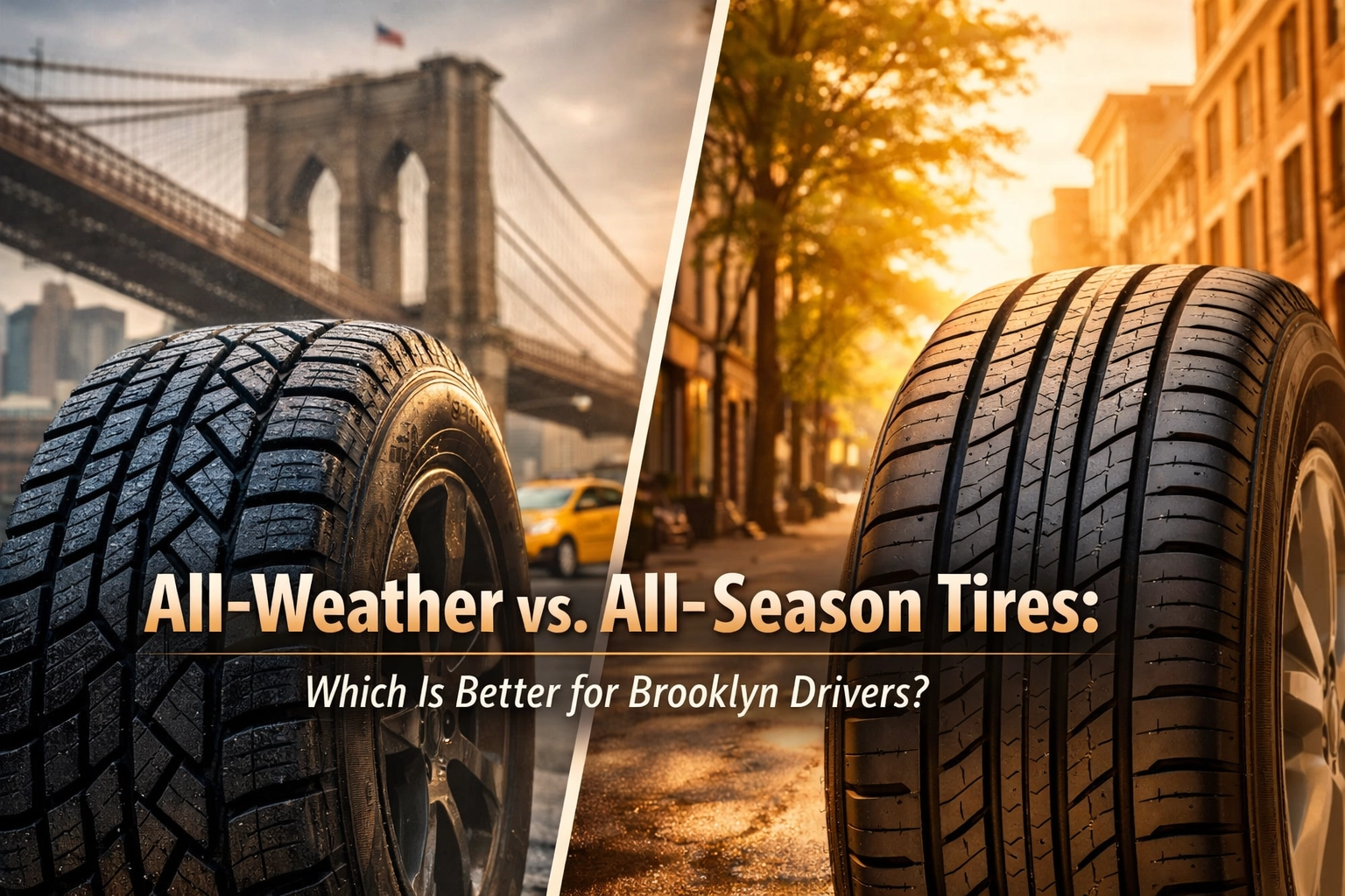 All-Weather vs. All-Season Tires: Which Is Better for Brooklyn Drivers?